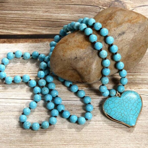 DHARMA STATEMENT NECKLACE - Picture 4 of 6